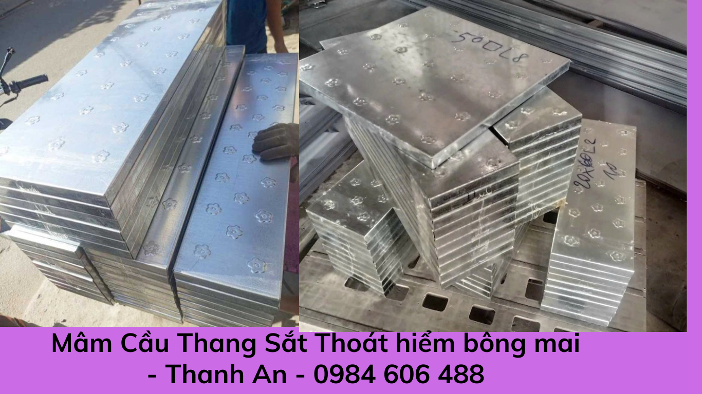 Mâm Cầu Thang Sắt